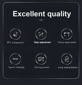 Tondeuse Électrique Homme MC-5108 Rechargeable USB, Lame en Acier Inoxydable, Idéale pour la Maison et les Voyages (RV) - Product Image 4