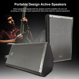 Nouveaux haut-parleurs amplifiés professionnels actifs de <span class=keywords><strong>15</strong></span> pouces avec basses renforcées pour extérieur, woofer DJ de scène, <span class=keywords><strong>subwoofer</strong></span> actif de <span class=keywords><strong>15</strong></span> pouces - Product Image 2