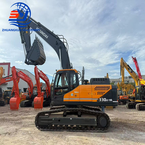 <b>Used</b> Earth moving Heavy Digger Good Condition Hydraulic Excavator with Low Price for Sale crawler excavator Hyundai330LC-9S - Product Image 1