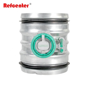 Amortiguador manual de volumen de aire galvanizado, control para conducto <span class=keywords><strong>HVAC</strong></span>, precio más bajo - Product Image 3