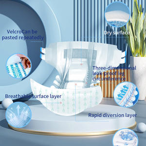 Couches pour adultes ABDL sous-vêtements d'incontinence jetables écologiques en coton doux - Product Image 4