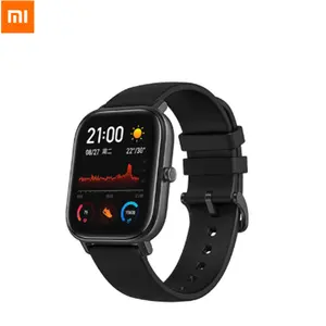 वैश्विक संस्करण Huami GTS वैश्विक स्मार्ट घड़ी जीपीएस 5ATM निविड़ अंधकार Smartwatch स्वास्थ्य दिल दर AMOLED 12 खेल