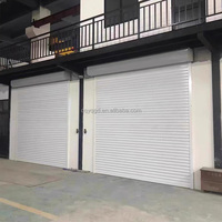 Volet roulant électrique en aluminium bon marché Stockage automatique de porte de garage Portes manuelles à volet roulant