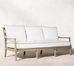 Muebles de Jardín para Patio, Sofá de Teca Resistente a la Intemperie - Product Image 2