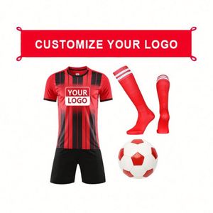 Custom Club Official Items Match Training Jerseys Quick Dry Jersey Full Team Set Men Soccer Wear Uniforms <b>Kit</b> - Product Image 2