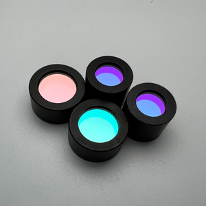 Filtre passe-bande étroit en verre optique 220nm 254nm 275nm 340nm 365nm 380nm, 10nm FWHM, 95% de transmission lumineuse UVC/Profond - Product Image 4