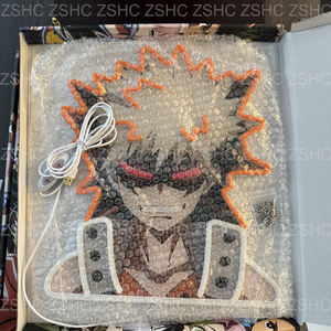 IP65 acrílico My Hero Academy luces <span class=keywords><strong>de</strong></span> neón luz <span class=keywords><strong>de</strong></span> neón personalizada regalo creativo decoración <span class=keywords><strong>de</strong></span> vacaciones lámpara hogar signo - Product Image 5