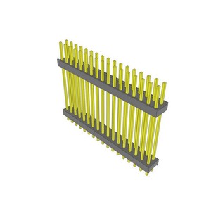 Conector DW-17-19-<span class=keywords><strong>L</strong></span>-D-970 34P, Espaciador de Cabezal Flexible, Conector DW de 2.54mm, Chapado en Oro, DW1719LD970, Orificio Pasante - Product Image 1