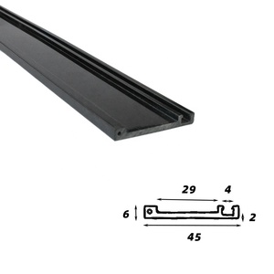 Tùy chỉnh theo yêu cầu đường sắt băng tải bảo vệ cạnh <span class=keywords><strong>uhmwpe</strong></span> polyethylene mặc Dải hướng dẫn đường sắt PE nhựa hướng dẫn dải - Product Image 4
