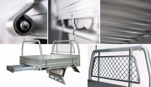 LAMAX Vente directe d'usine personnalisée, vente en gros, <span class=keywords><strong>plateau</strong></span> et auvent de camionnette en aluminium anodisé, <span class=keywords><strong>plateau</strong></span> et auvent de camionnette en métal pour la vente - Product Image 3