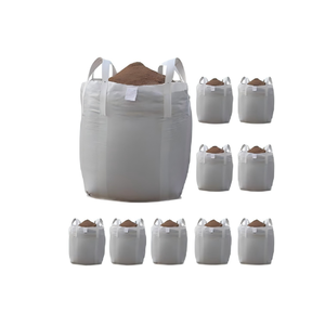 Huamaohengchun Bolsa de carga pesada de 35"L x 35"W x 43"H, capacidad de carga de 2200 libras, con base plana y tapa tipo duffle, para la industria y agricultura. - Product Image 1