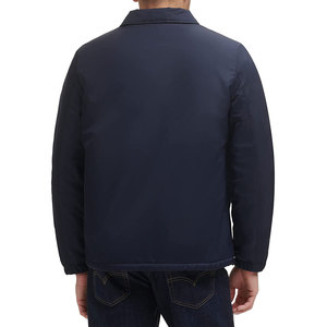 Veste de sport en nylon vierge en gros, fabricant de vêtements pour hommes OEM, impressions de logo personnalisées, coupe-vent pour hommes en vente - Product Image 2