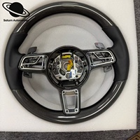 Volant en fibre de carbone pour Porsche 911 981 991 992 718 Macan Panamera Cayenne Taycan Boxster Cayman GT 917 911