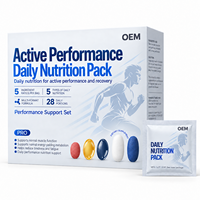 Pack Nutrition Quotidienne Performance Active Marque Blanche avec Créatine, Magnésium, Vitamine D et B6 – Complément Sportif OEM ODM