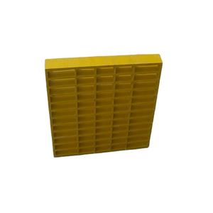 Passage couvert anticorrosion de grille de la maille GRP de fibre de verre de plancher de grille moulé par FRP à haute densité - Product Image 1