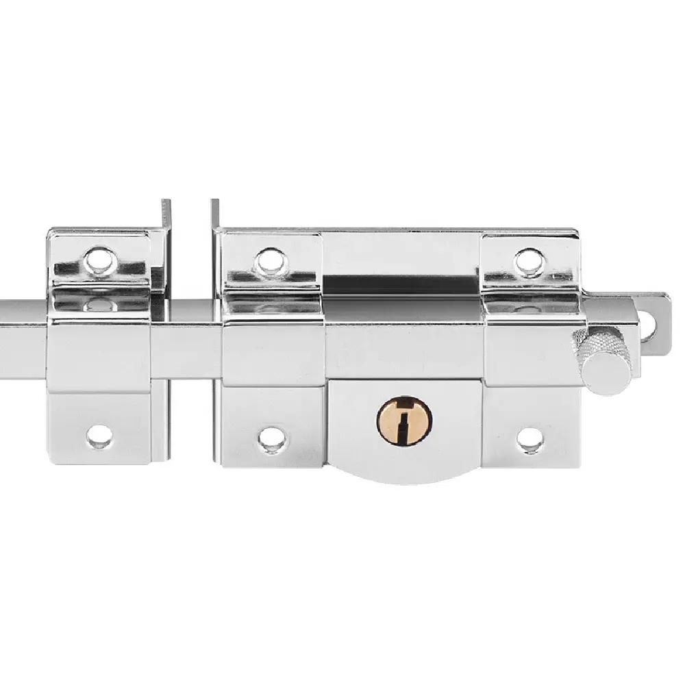 Cerradura De Barra Keyless Gate Lock Buitenomheining Dubbele Zware Slot Poort Vergrendeling Voor Tuin