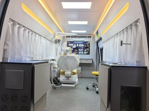 Meilleur choix de clinique dentaire mobile JMC, camionnette de dentisterie mobile avec fauteuil dentaire et équipements médicaux pour le traitement buccal des touristes - Product Image 3