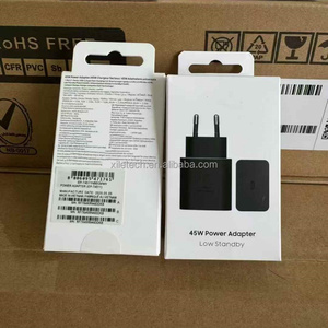 <span class=keywords><strong>Cargador</strong></span> PD de 45W <span class=keywords><strong>Original</strong></span> de Fábrica T4511, <span class=keywords><strong>Cargador</strong></span> USB C Súper Rápido con Bajo Consumo en Espera, Adaptador de Corriente Tipo C para <span class=keywords><strong>Samsung</strong></span> S26Ultra S25 S24 S23 - Product Image 1