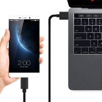 Kabel Pengisi Daya Android 2A 3ft 1m 100% Tembaga Murni, Kabel Charger HP, Kabel Micro USB