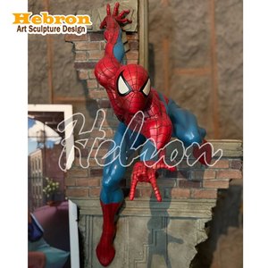Sculpture Avengers Spider-Man en FRP, héros <span class=keywords><strong>de</strong></span> film Hulk Iron Man, ornements Marvel - Product Image 5