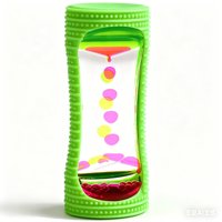Coque de protection en silicone pour minuteur à bulles liquides colorées, vente en gros, décoration maison et bureau, minuteur à liquide, produit OEM très demandé