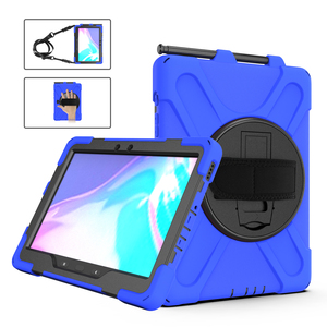 Funda Protectora Resistente a Golpes con Soporte, Correa de Mano y Correa para el Hombro para Samsung <span class=keywords><strong>Galaxy</strong></span> <span class=keywords><strong>Tab</strong></span> <span class=keywords><strong>Active</strong></span> <span class=keywords><strong>4</strong></span> Pro - Product Image 2