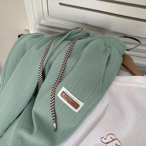 <span class=keywords><strong>Pantaloni</strong></span> a <span class=keywords><strong>Vita</strong></span> Alta Drappeggiati e Slim Fit a Gamba Larga per <span class=keywords><strong>Donna</strong></span> - <span class=keywords><strong>Pantaloni</strong></span> <span class=keywords><strong>Estivi</strong></span> Ultra-Sottili Casual da Ufficio a Gamba Dritta - Product Image 4