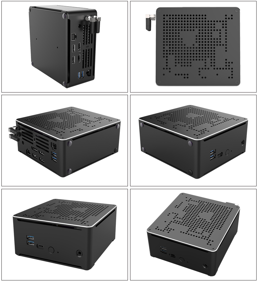 Mini PC Xeon W-10885M - 16GB ECC RAM for Business & Gaming