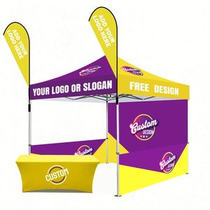 Custom Windproof Outdoor Pop up <b>Canopy</b> <b>Tents</b> for Business Promotions - Product Image 2