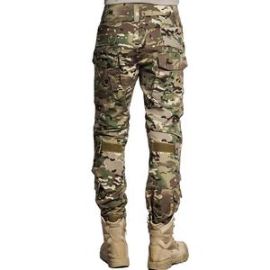 Uniforme de Combate ACU Multicamuflaje, Rodilleras y Coderas Tácticas de Camuflaje, Traje de Camuflaje Tipo Rana, Ropa de Caza - Product Image 4
