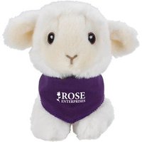 Jouets en peluche d'aigle promotionnels avec des peluches douces de bandana vert pour la promotion de marque