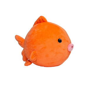 Dibujos animados de puercoespín pez globo de peluche de juguete blando suave pez globo almohada patrón personalizado logotipo personalizado regalo para niños - Product Image 2