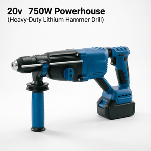 <span class=keywords><strong>Martillo</strong></span> Perforador Rotatorio Inalámbrico de Alto Torque 750W 20V 3.2J 1000rpm 26mm para Concreto, <span class=keywords><strong>Precio</strong></span> de Fábrica - Product Image 2