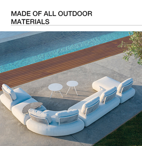 Olala-cama de día de lujo resistente a rayos UV, cama de sol lateral para piscina, respaldo ajustable para jardín, silla de salón con marco de aluminio - Product Image 5