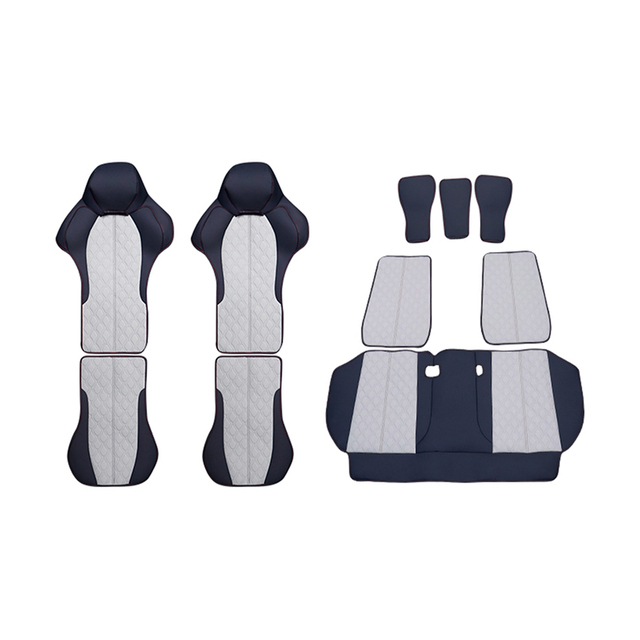 Atto3 Accessory Car Seat Covers Full Set White Comfortable Car Seat Protector Cushion Decoration for Byd Atto 3