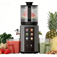 High-end elektrische 350W slowjuicer met zelfreinigende functie, touchscreen, stille DC-motor, smoothie-functie, huishoudelijk gebruik, 2,5L capaciteit