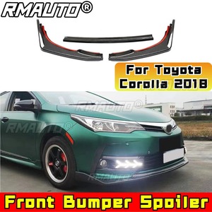 For Toyota Corolla 2018 <b>Car</b> Accessories Front Bumper Lip Splitter <b>Diffuser</b> Spoiler Bumper Lip Protector Guard Modification Part - Product Image 3