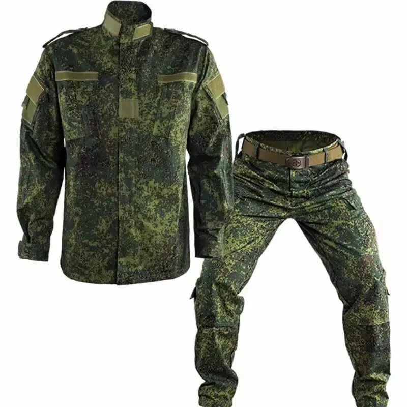 Russian Tactical Suit Combat Camouflage High Quality Men Clothes Set ACU tactical Uniform