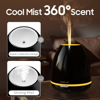 300ml Air Cent Difusor Humidificateur Électrique Multifonctionnel Toute La Maison Déco Mini Ultransmit Aroma Tech Diffuseur d'huiles essentielles