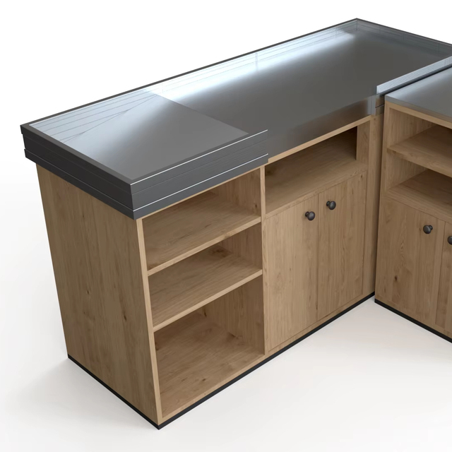 Small Checkout Counter with Different Function