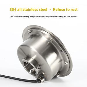 Parc fontaine lumière cour carré projecteur sous-marin en acier inoxydable coloré <span class=keywords><strong>piscine</strong></span> lumière <span class=keywords><strong>piscine</strong></span> outils de nettoyage accessoires - Product Image 4