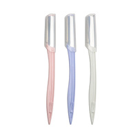 Kit de rasoir manuel pour sourcils, lame de sécurité pour débutants, vente en gros, pour hommes et femmes