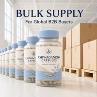 Capsules d'Ashwagandha à Marque Blanche, Supplément de Racine de Withania Somnifera, Formule Personnalisée, Fournisseur OEM en Gros