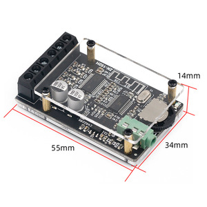 มินิแอมพลิฟายเออร์ 10W 15W 20W สเตอริโอ โมดูลบอร์ดเสียงดิจิตอล 9V 12V 55x34x14 มม. - Product Image 1
