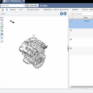 2021.05 <span class=keywords><strong>Genesis</strong></span> phụ tùng Danh mục <span class=keywords><strong>Genesis</strong></span> EPC - Product Image 1