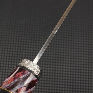 Coltello da Campeggio e Sopravvivenza in Rame Damascato a 67 Strati, Coltello Dritto per Autodifesa con Manico in Corno di <span class=keywords><strong>Cervo</strong></span>, Vendita all'Ingrosso - Product Image 5