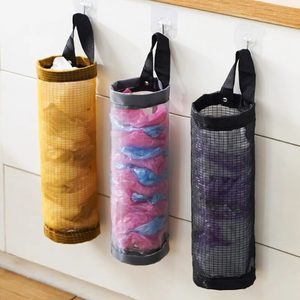 <b>Wall</b>-mounted <b>storage</b> bag round portable pull-out <b>storage</b> bag for kitchen organization Garbage bag <b>storage</b> bag - Product Image 3