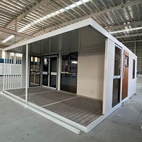 Fournisseur chinois de maisons préfabriquées extensibles de haute qualité avec une hauteur intérieure de 2,4 m, appartement intégré, maison à assembler avec salle de bain