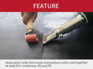 Alat Tekan Rol Silika Gel 40mm untuk Membran Atap PVC/TPO/EPDM, Aksesoris Perkakas Listrik DIY OEM - Product Image 5