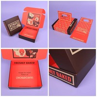 Emballage Pliable Personnalisé en Carton pour Gâteaux, Biscuits, Brownies, Cookies, Donuts – Boîte d'Expédition